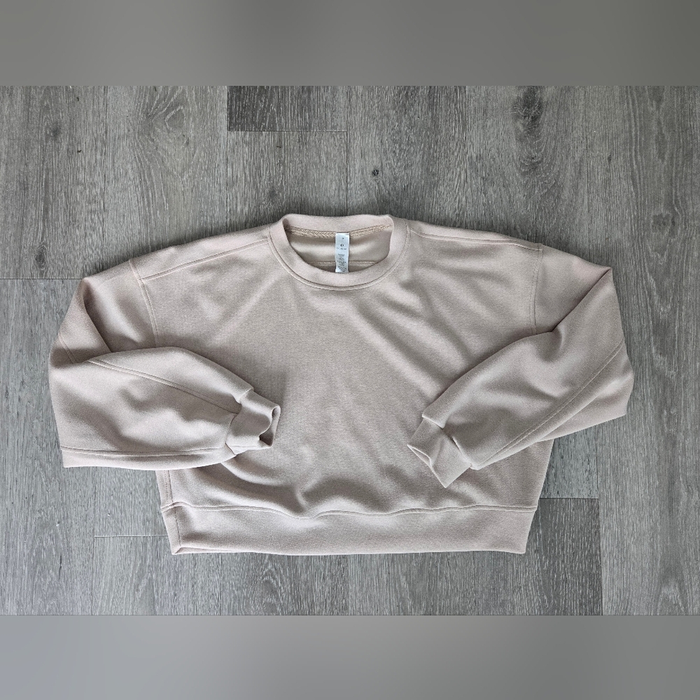 Lululemon Softstreme Crop Crew Sz 10